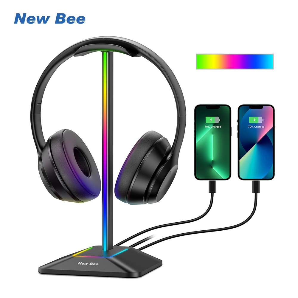 Headphone Hook Under - جديد Bee Z8 RGB سماعات حامل