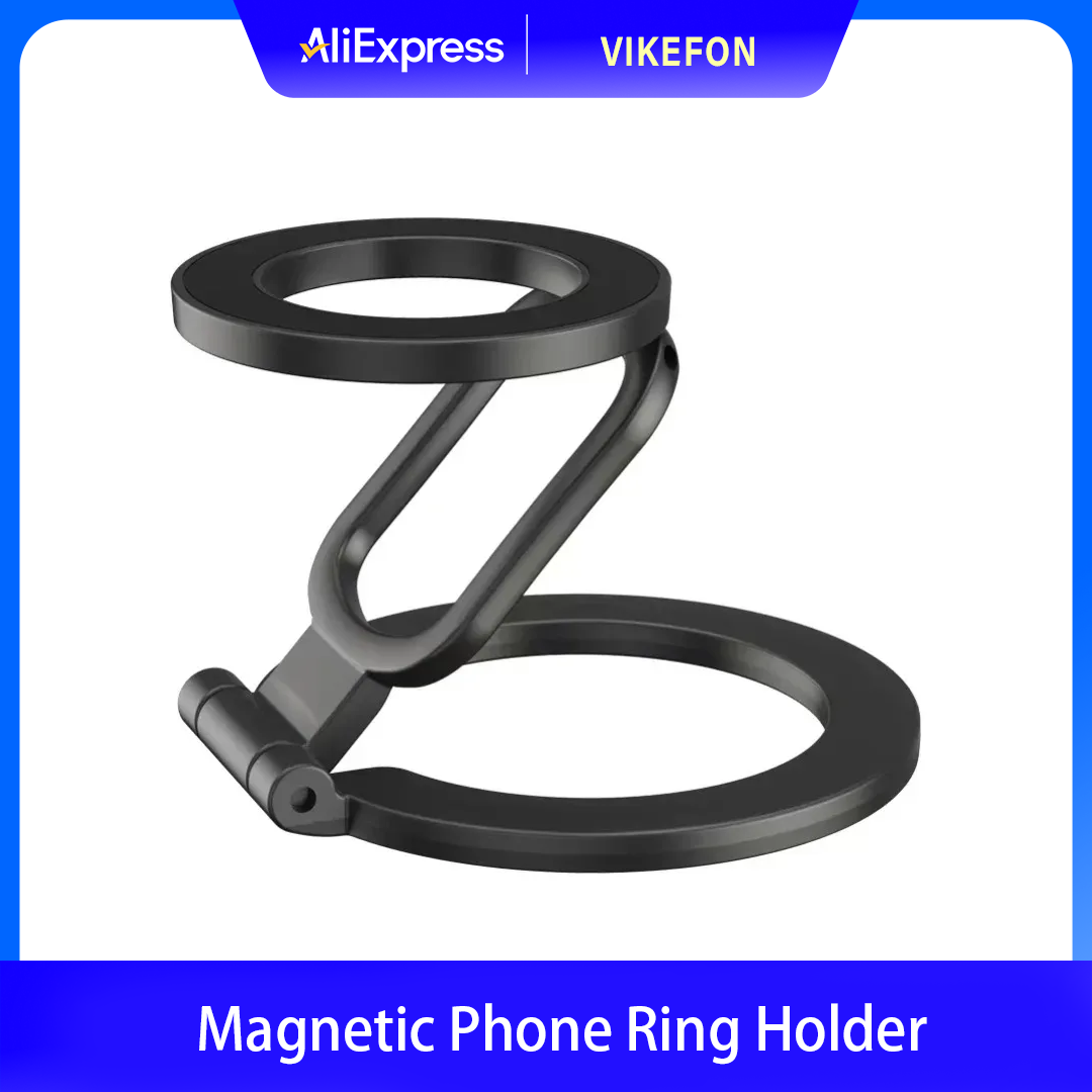 Dual Phone Holder - حامل هاتف مغناطيسي مزدوج بحلقة إصبع
