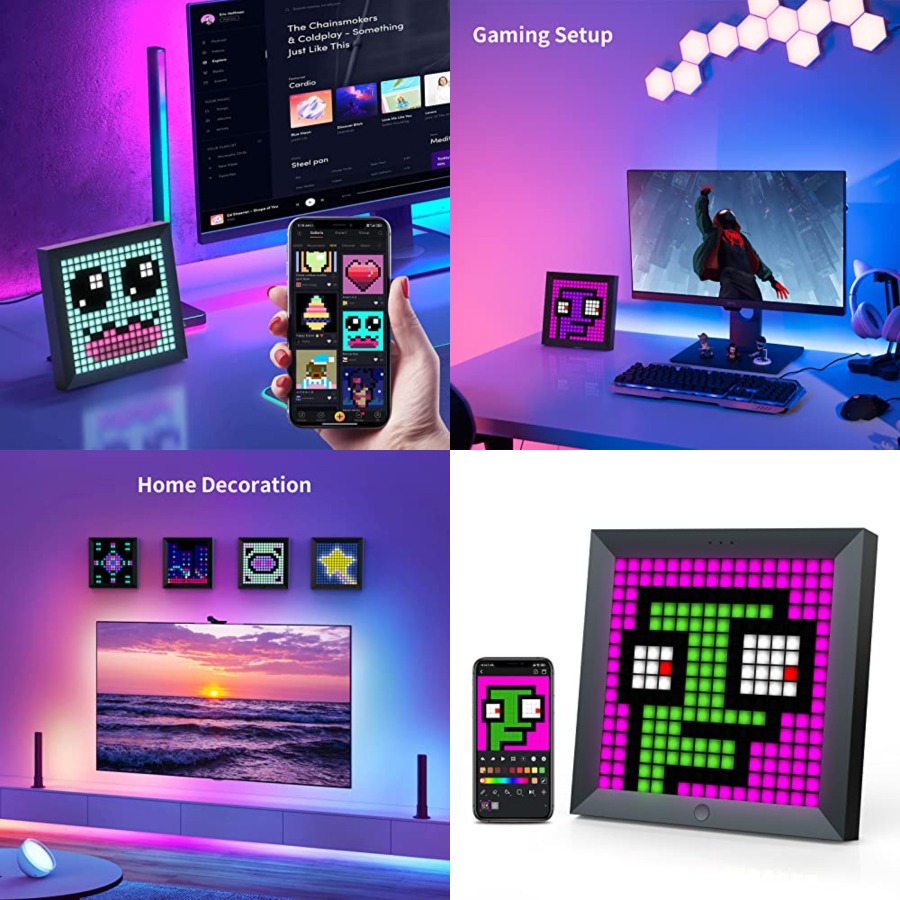 Desk Setup With Tv - لوحة عرض بكسل LED مناسبة لشرائط