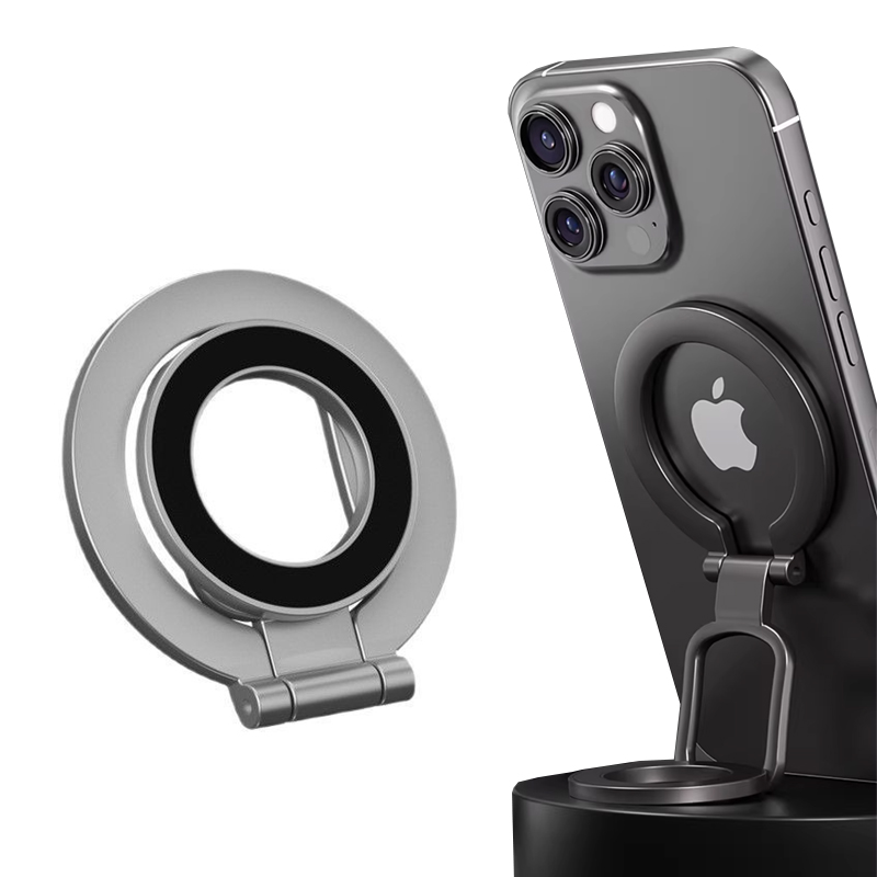 Dual Phone Holder - حامل هاتف حلقي قابل للطي مزدوج