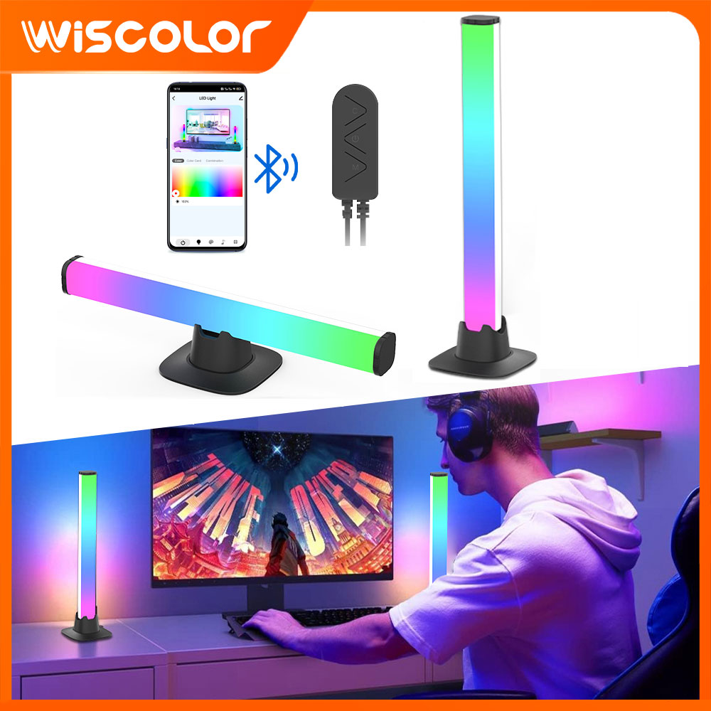 Desk Setup With Tv - شريط إضاءة LED RGB مع إعداد
