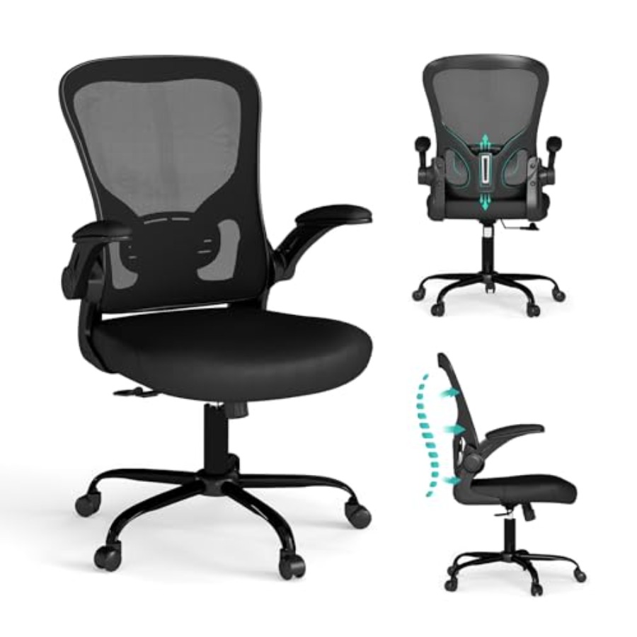 Desk Setup Ergonomics - كرسي مكتب شبكي، كراسي مكتبية مريحة