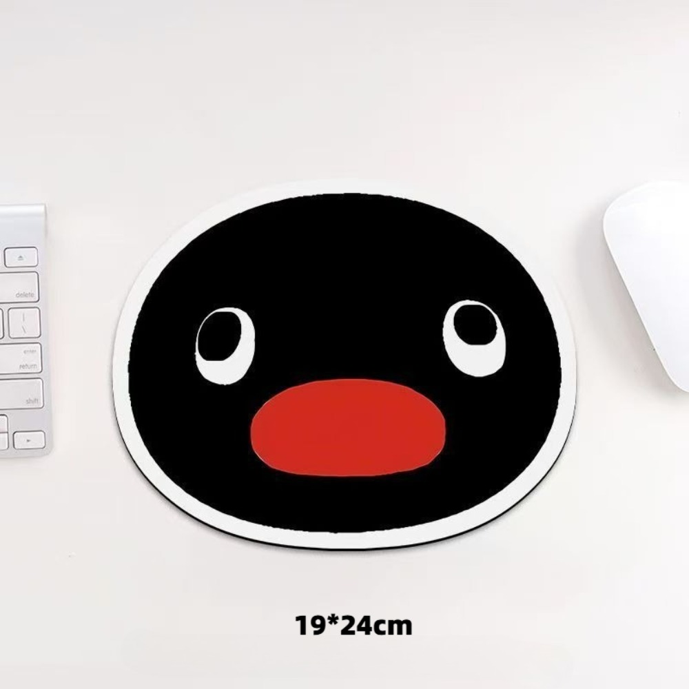 Desk Setup Cute - لوحة ماوس بتصميم البطريق اللطيف، لوحة