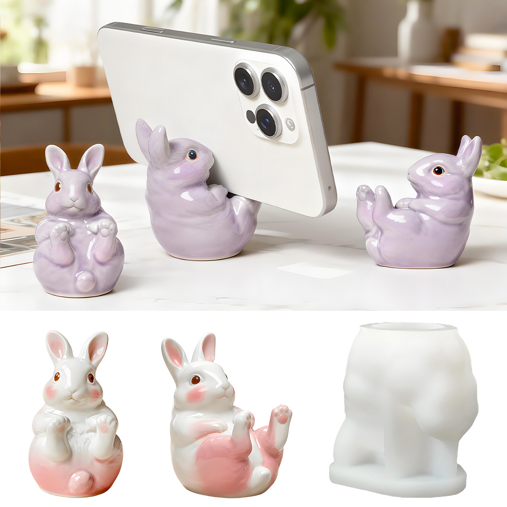 Desk Setup Cute - S0284 حامل هاتف محمول على شكل