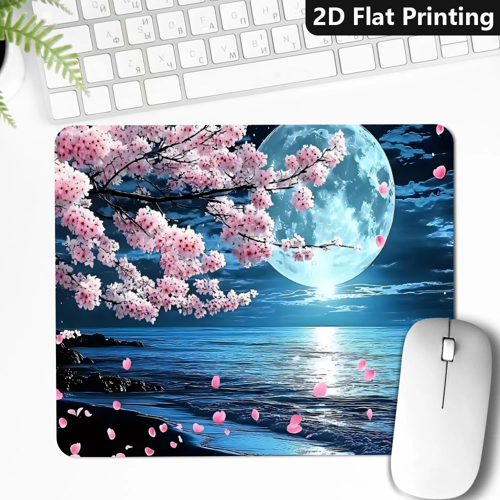 أزهار الكرز تحت ضوء القمر، قطع - مراجعة Desk Setup Workspace وسعره