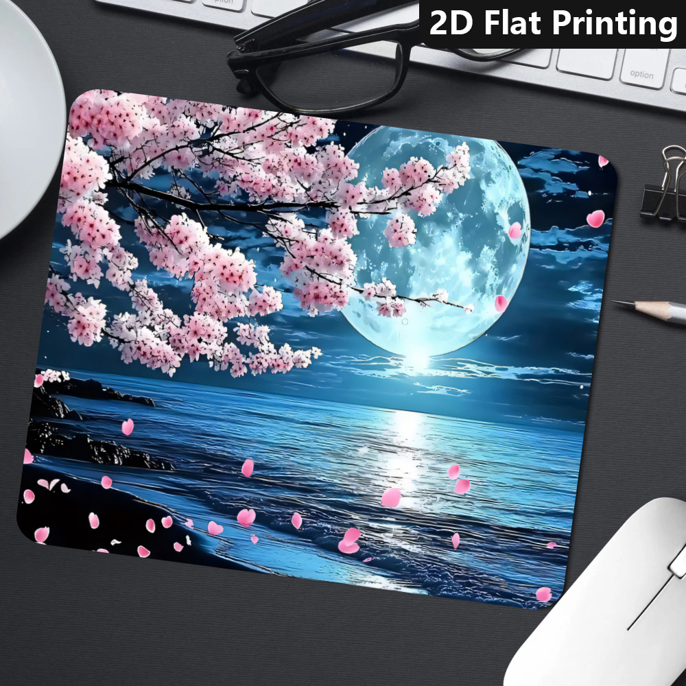 أزهار الكرز تحت ضوء القمر، قطع - مراجعة Desk Setup Workspace وسعره