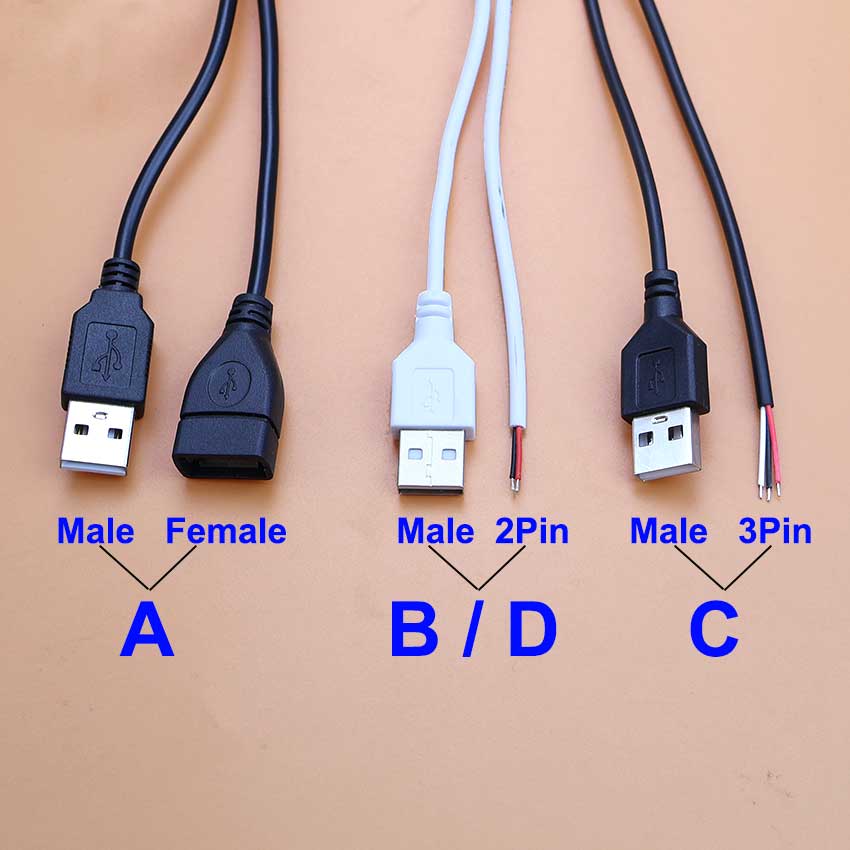 كابل تمديد USB ذكر إلى موصل ثن - مراجعة Desk Setup Led Strip وسعره