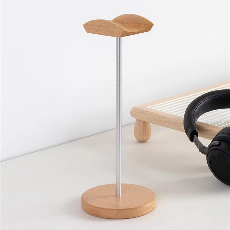 حامل سماعات رأس من خشب الجوز ا - مراجعة Headphone Hook Under وسعره
