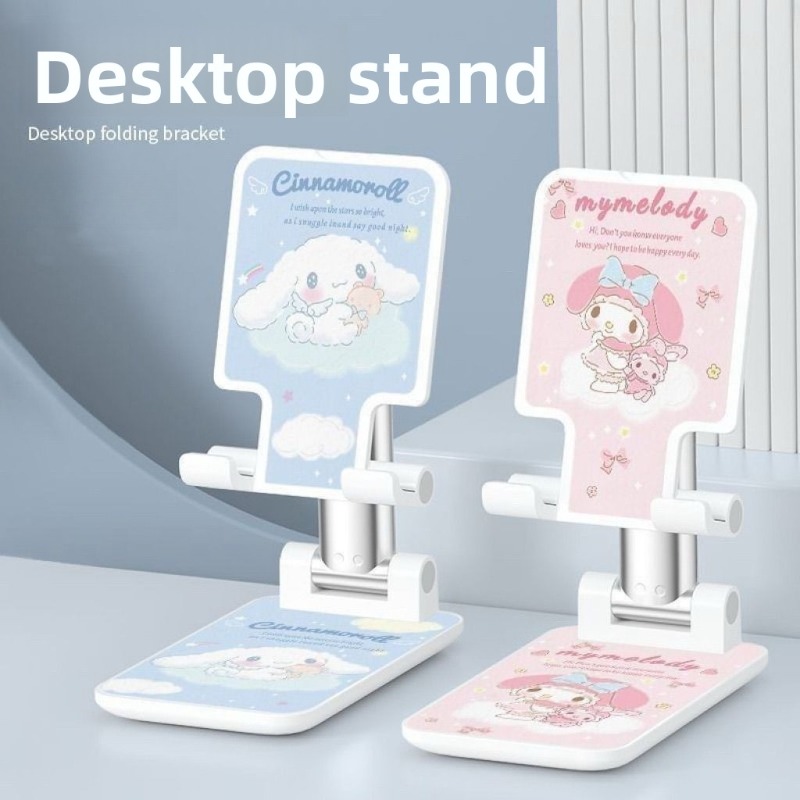 حامل هاتف أنيق بنمط سينامورول، - مراجعة Desk Setup Cute وسعره