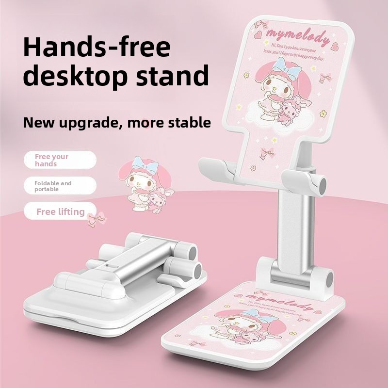 حامل هاتف أنيق بنمط سينامورول، - مراجعة Desk Setup Cute وسعره