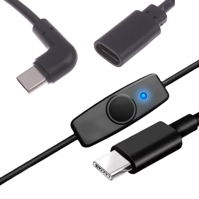 كابل طاقة USB-C إلى Type C جدي - مراجعة Desk Setup Led Strip وسعره