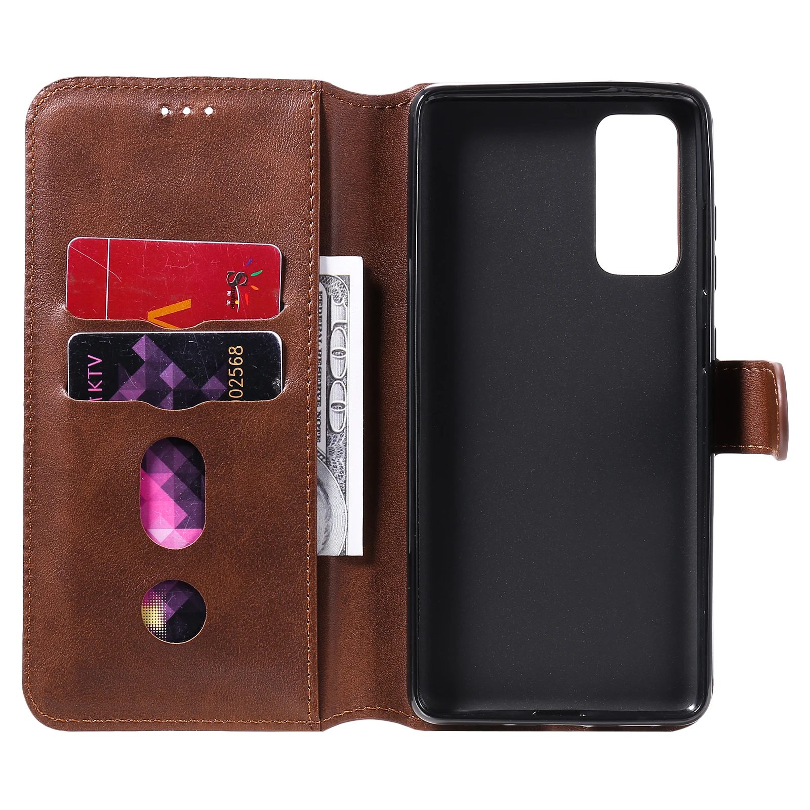 RENO 8T 4G حافظة جلدية ريترو م - مراجعة Dual Phone Holder وسعره