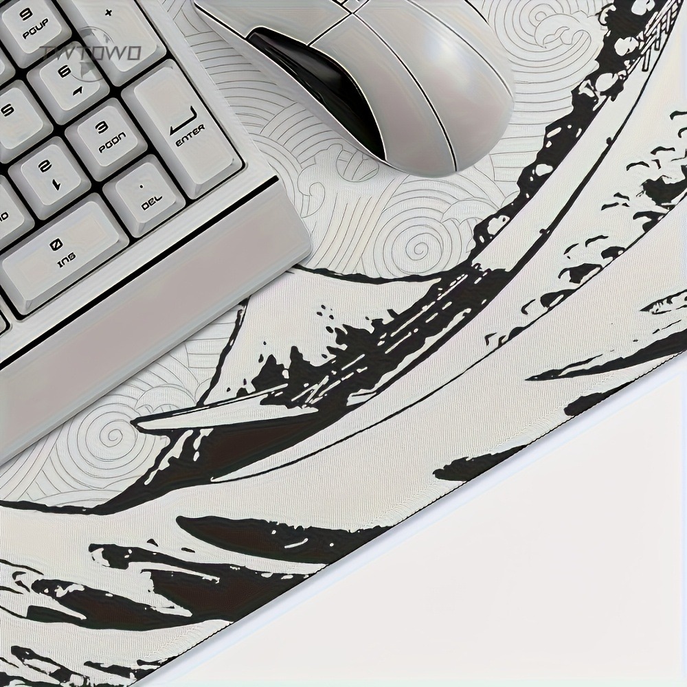 سجادة مكتبية كبيرة الحجم بتصمي - مراجعة Desk Setup Simple وسعره