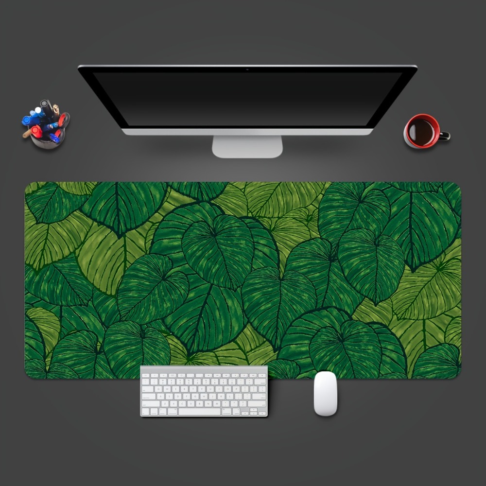 لوحة ماوس قابلة للتوسيع بتصميم - مراجعة Desk Setup With Plants وسعره