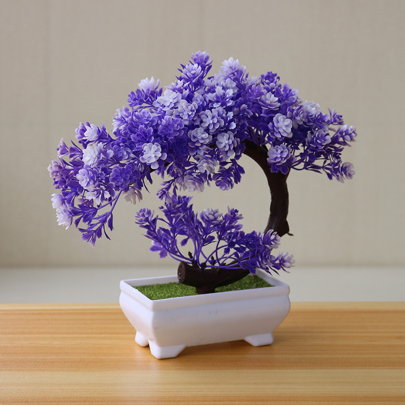 شجرة بونساي اصطناعية جديدة للز - مراجعة Plant Pot Small Desk وسعره
