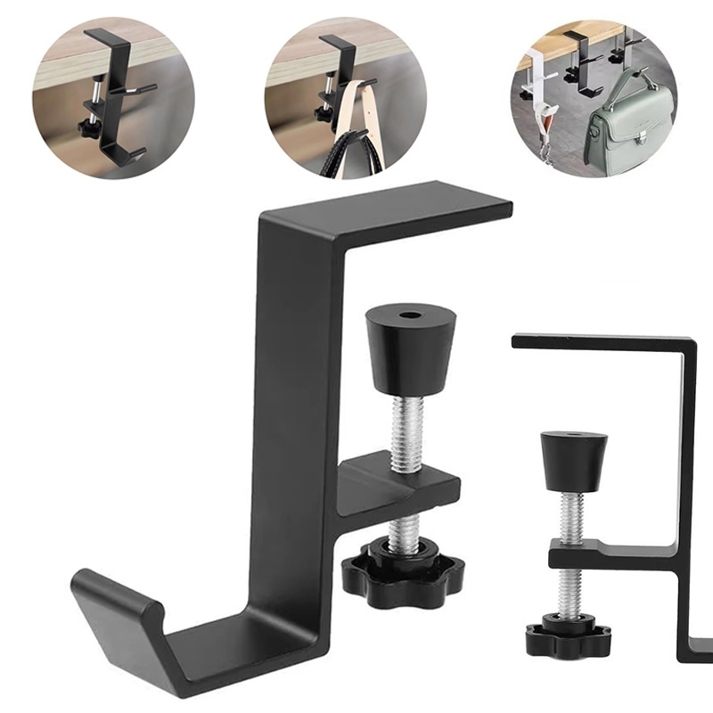 خطاف متعدد الوظائف بدون ثقب لت - مراجعة Headphone Hook Under وسعره