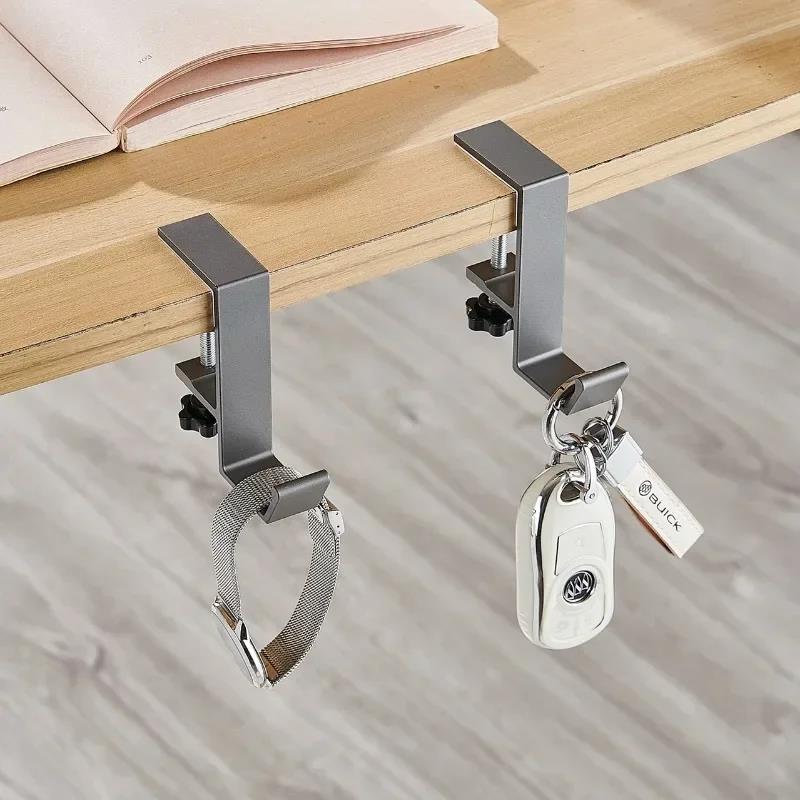 خطاف متعدد الوظائف بدون ثقب لت - مراجعة Headphone Hook Under وسعره