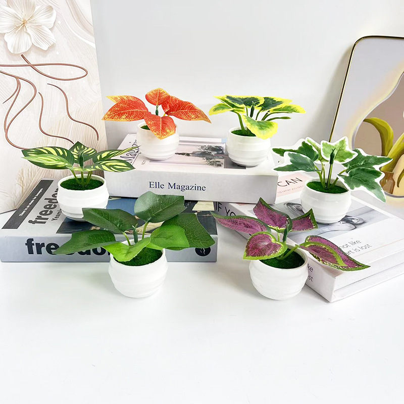 نباتات خضراء اصطناعية في أصص ص - مراجعة Plant Pot Small Desk وسعره
