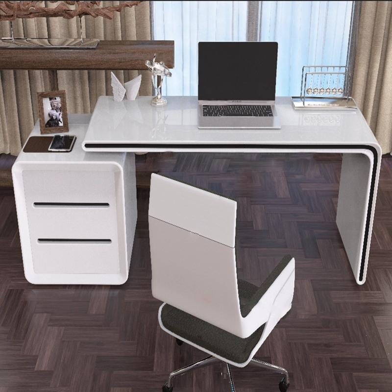 مكاتب تخزين مكتبية، طاولات حائ - مراجعة Desk Setup With Tv وسعره