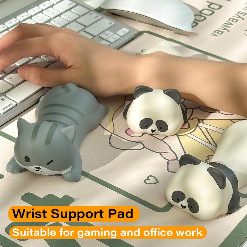 جديد لطيف الحيوان مسند المعصم  - مراجعة Desk Setup Cute وسعره
