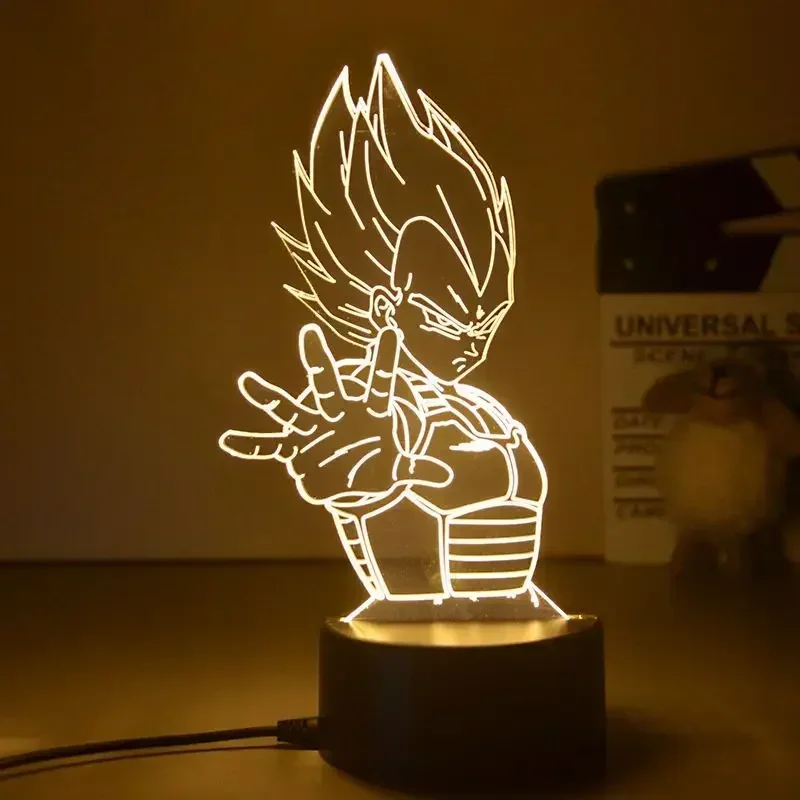 لعبة دراغون بول زد سوبر سايان  - مراجعة Desk Setup Light وسعره