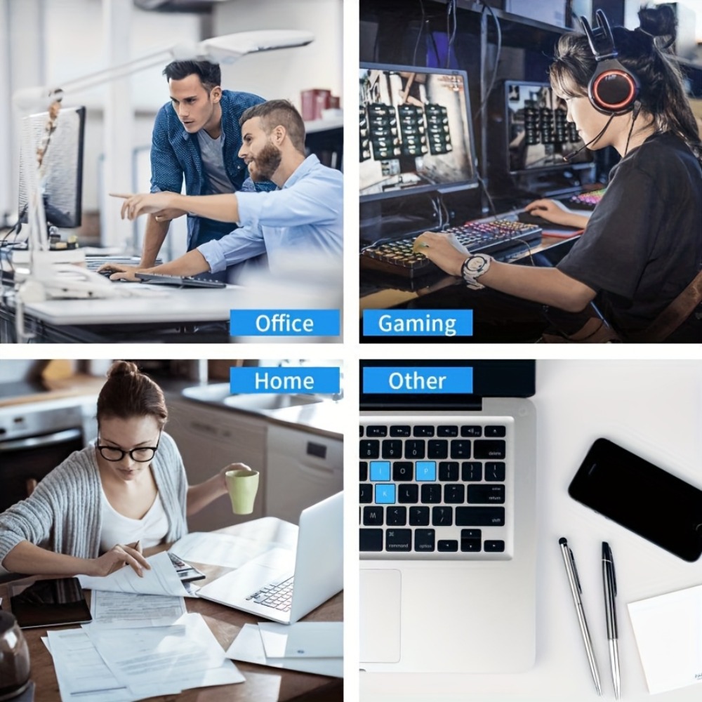 سجادة طاولة بتصميم فراشات ونقو - مراجعة Desk Setup Simple وسعره
