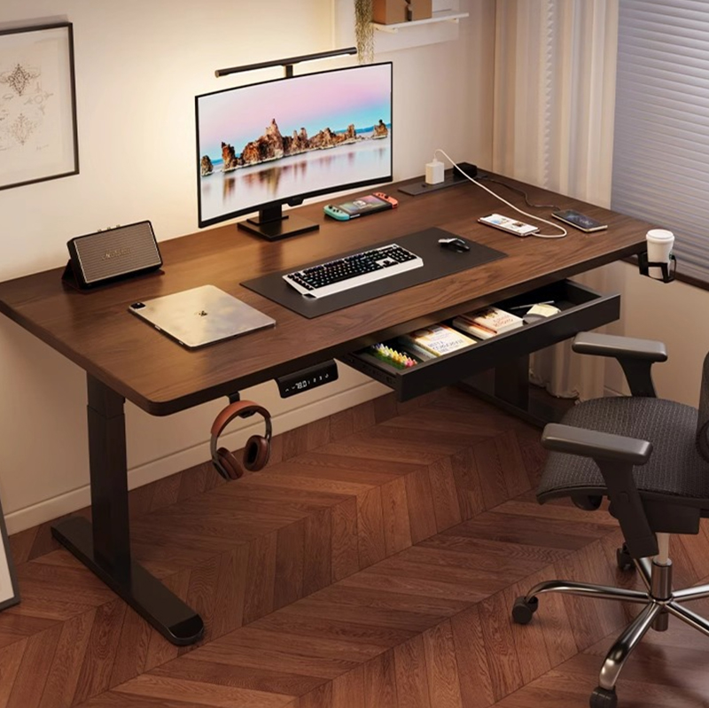 مكتب كهربائي حديث قابل للتعديل - مراجعة Desk Setup Ergonomics وسعره