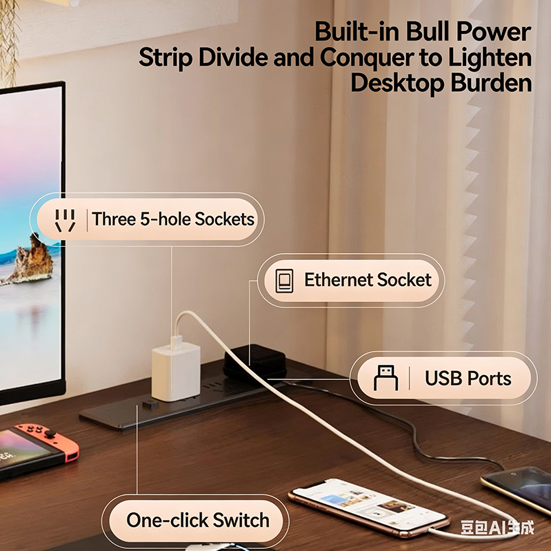 مكتب كهربائي حديث قابل للتعديل - مراجعة Desk Setup Ergonomics وسعره