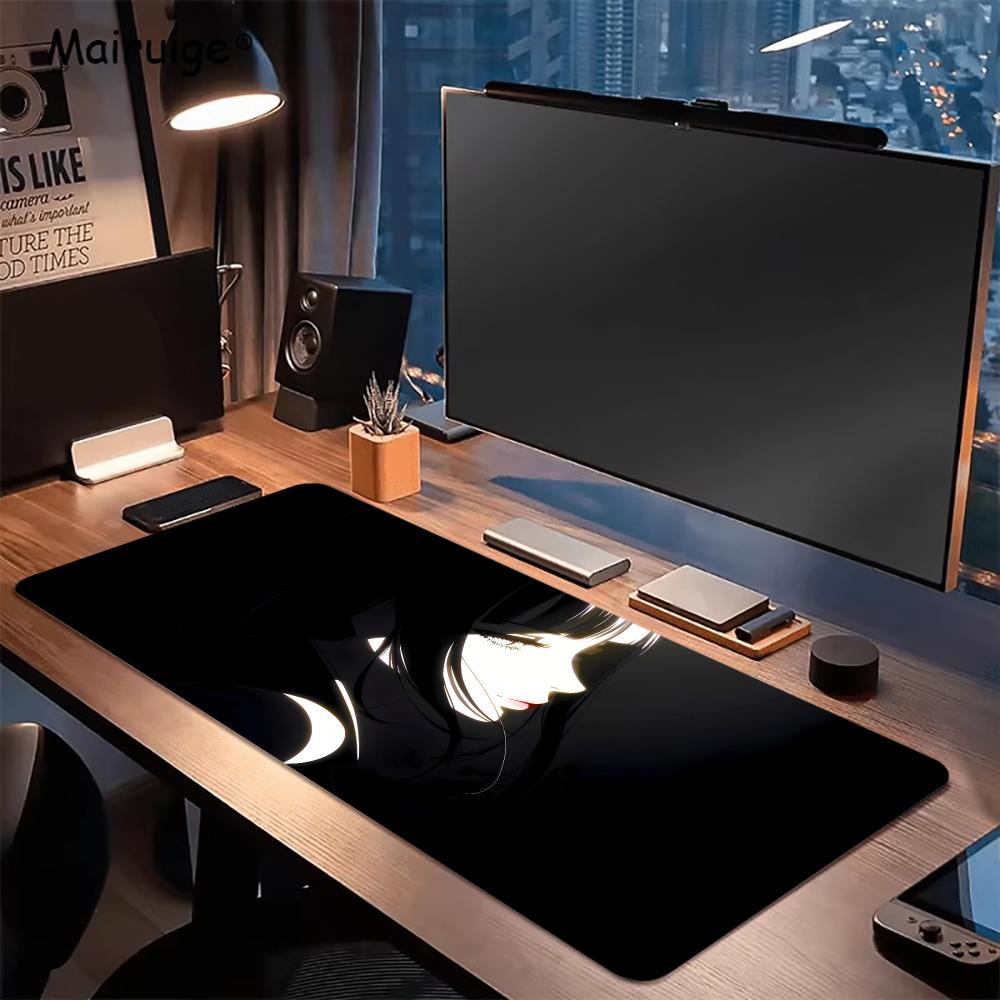 لوحة ماوس كبيرة بتصميم فتاة أن - مراجعة Desk Setup Gaming And Work وسعره