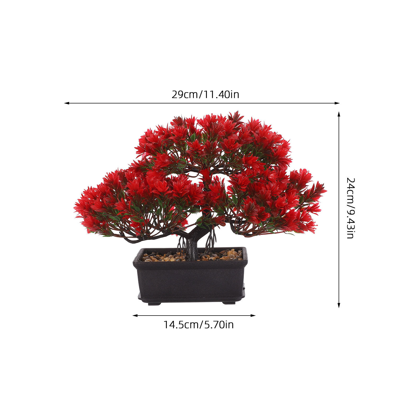 شجرة بونساي اصطناعية صغيرة في  - مراجعة Plant Pot Small Desk وسعره