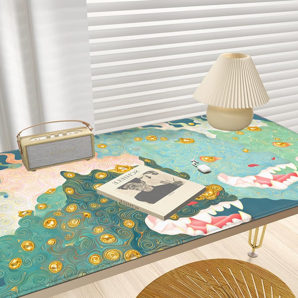 سجادة مكتب للألعاب بتصميم التن - مراجعة Desk Setup Workspace وسعره