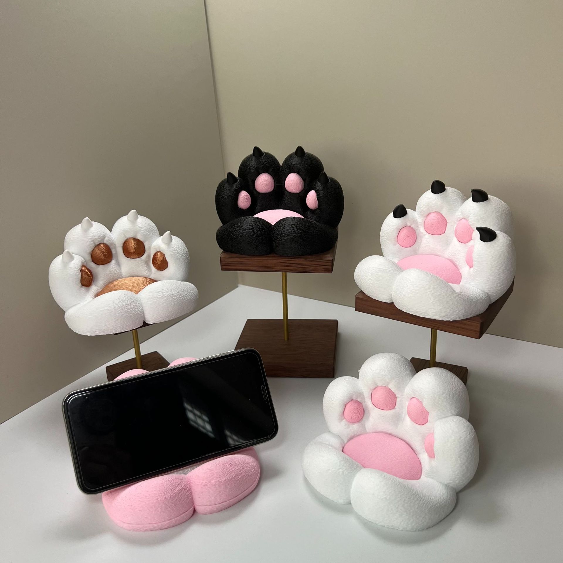 زينة مكتبية على شكل مخلب قطة ل - مراجعة Desk Setup Cute وسعره
