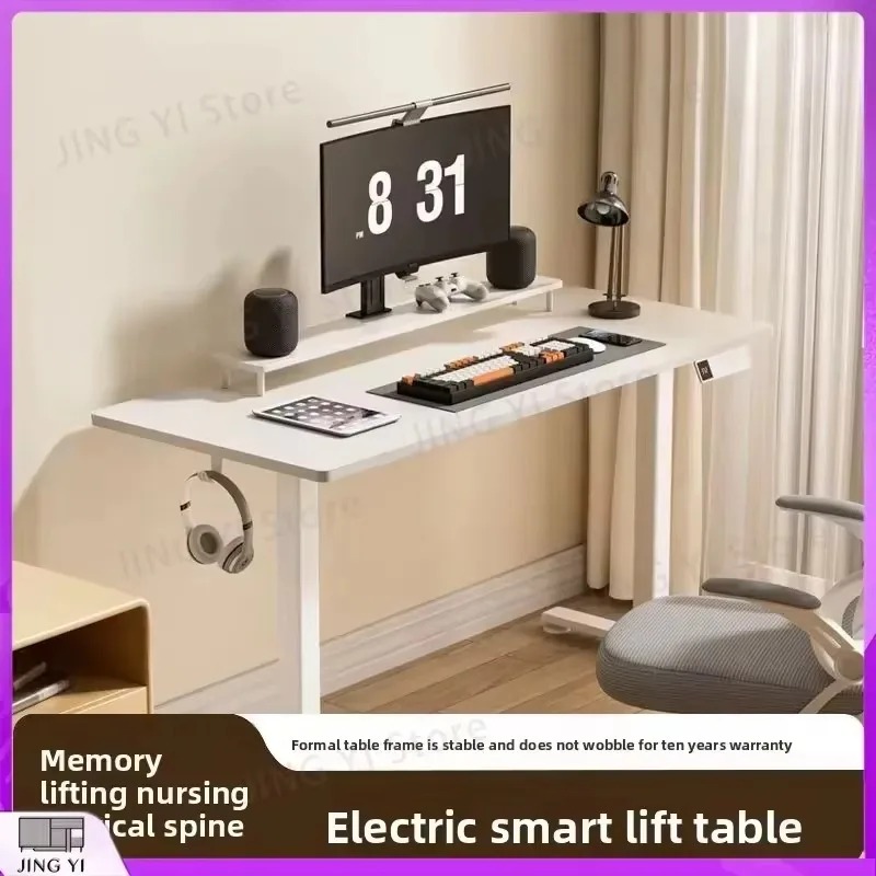مكتب قابل للتعديل كهربائيًا من - مراجعة Desk Setup Ergonomics وسعره