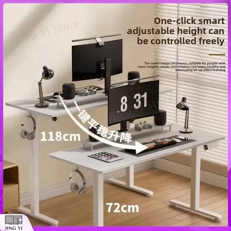 مكتب قابل للتعديل كهربائيًا من - مراجعة Desk Setup Ergonomics وسعره