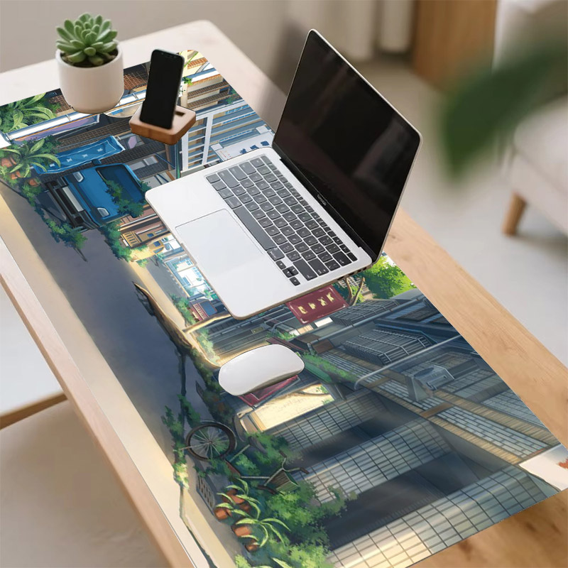 لوحة ماوس كبيرة للألعاب غير قا - مراجعة Desk View Setup وسعره