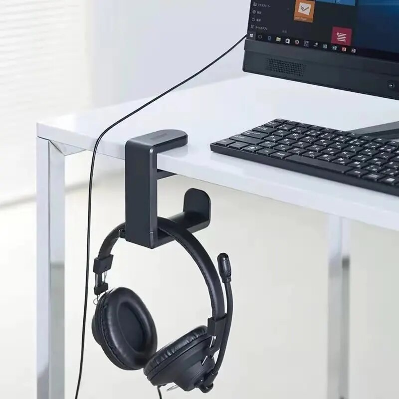 حامل سماعات الألعاب العالمي مع - مراجعة Headphone Hook Under وسعره