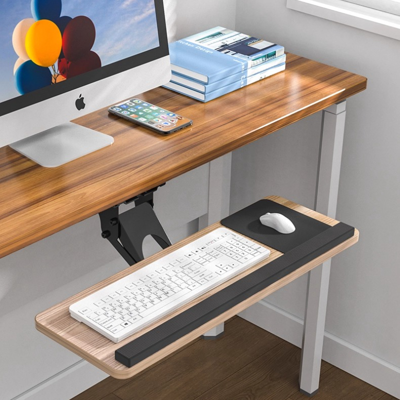 حامل لوحة مفاتيح مريح يثبت تحت - مراجعة Desk Setup Ergonomics وسعره
