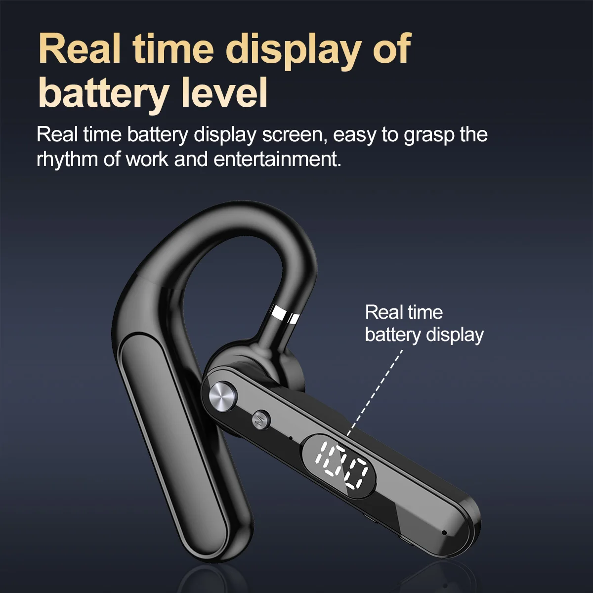 سماعات بلوتوث لاسلكية مع ميكرو - مراجعة Headphone Hook Under وسعره