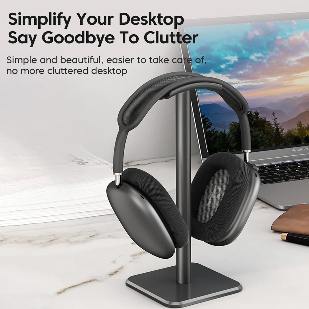 حامل سماعة الرأس العالمي من سب - مراجعة Headphone Hook Under وسعره