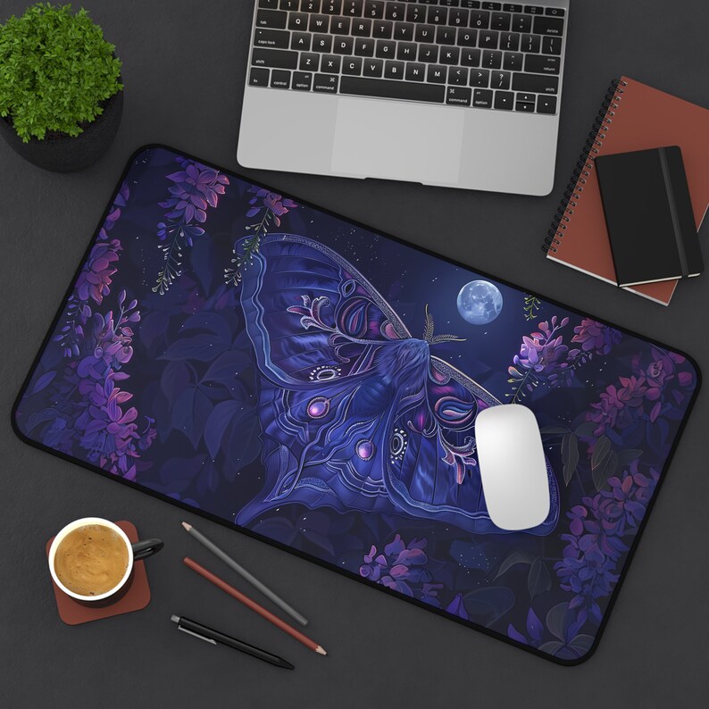 سجادة مكتب بتصميم دودة، سجادة  - مراجعة Desk Setup With Plants وسعره
