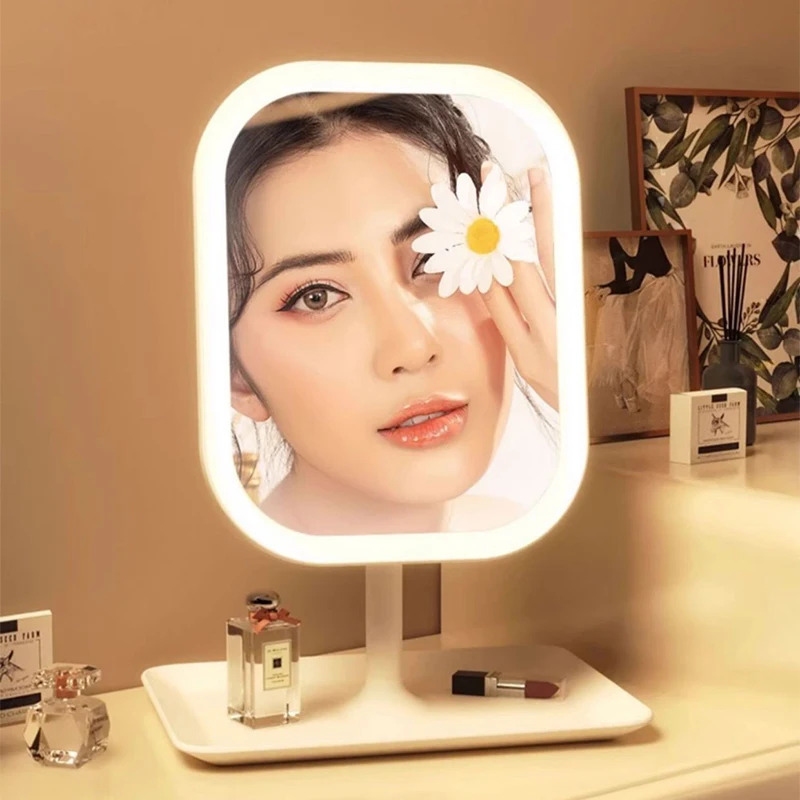 مرآة تجميل LED حديثة للمكتب، م - مراجعة Desk Setup Light وسعره