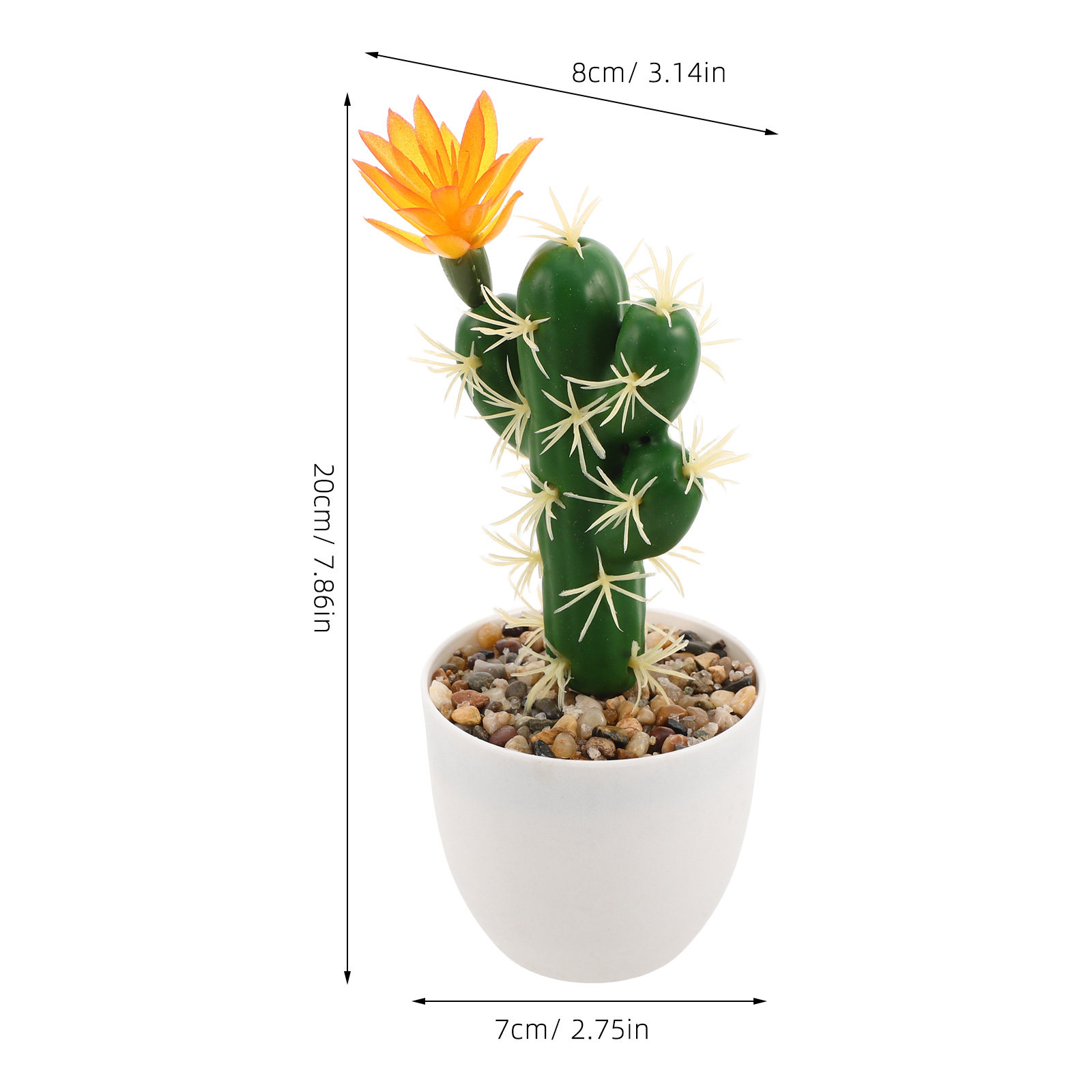 نباتات صبار صناعية صغيرة في أص - مراجعة Plant Pot Small Desk وسعره