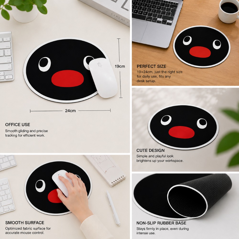 لوحة ماوس بتصميم البطريق اللطي - مراجعة Desk Setup Cute وسعره