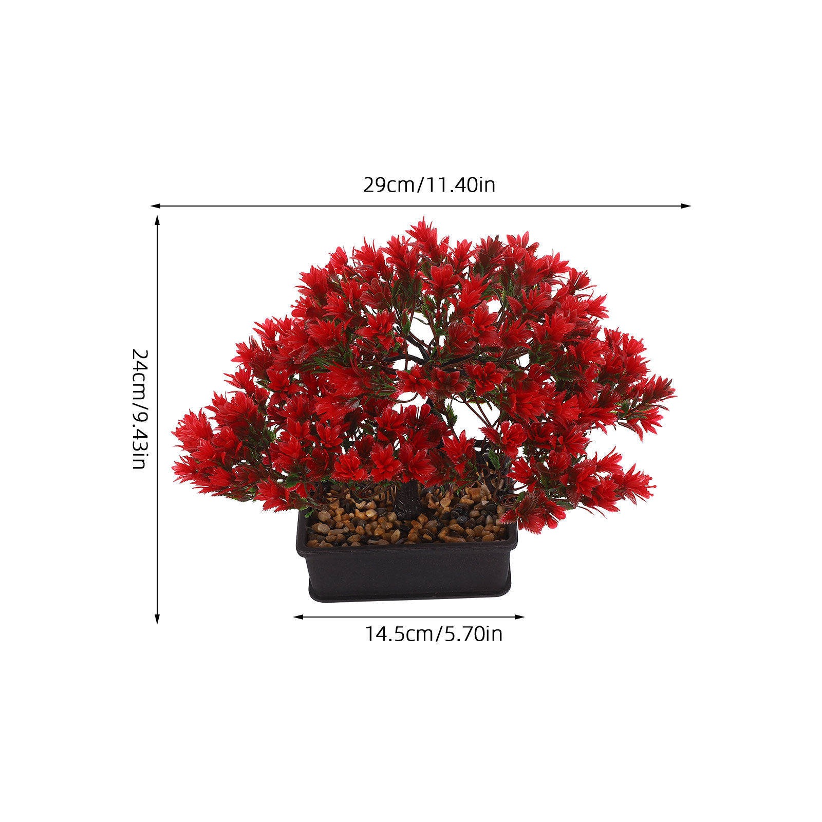 شجرة بونساي اصطناعية صغيرة واق - مراجعة Plant Pot Small Desk وسعره