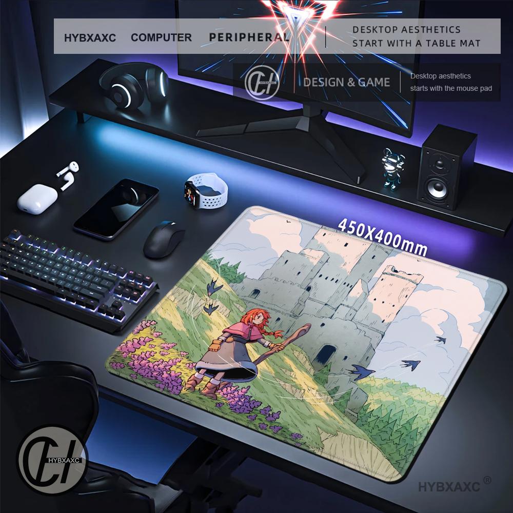 لوحة ماوس كبيرة بتصميم أنمي لل - مراجعة Desk Setup Gaming And Work وسعره