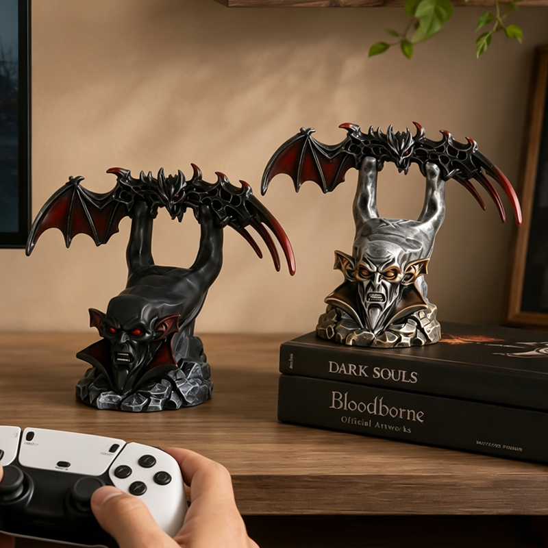 حامل تحكم على شكل جناح خفاش مخ - مراجعة Desk Setup Xbox وسعره