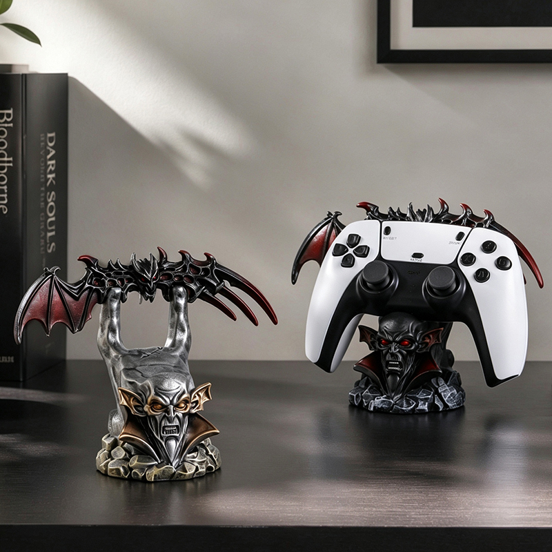 حامل تحكم على شكل جناح خفاش مخ - مراجعة Desk Setup Xbox وسعره